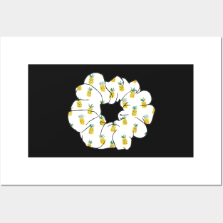 Pineapple Scrunchie Posters and Art